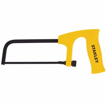 STANLEY 6 in. Hacksaw Black/Yellow 1 pc STHT14037